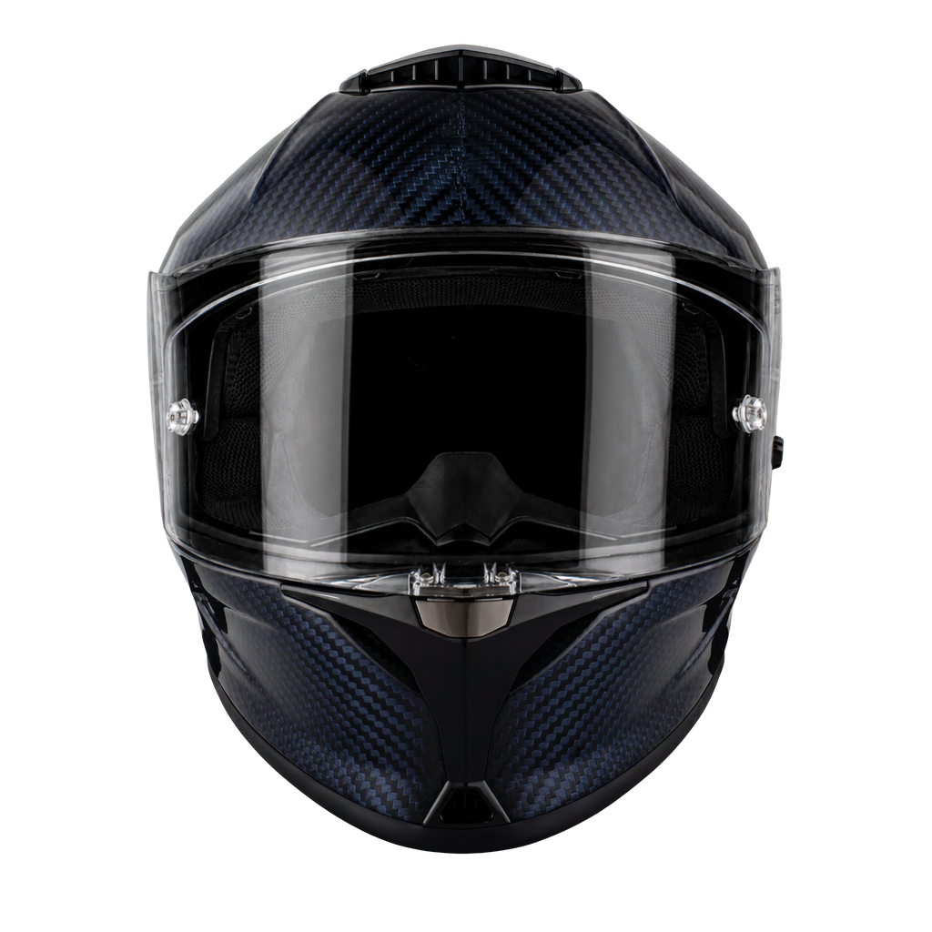 D.O.T. & ECE Daytona Viper- Blue Carbon Fiber