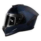 D.O.T. & ECE Daytona Viper- Blue Carbon Fiber