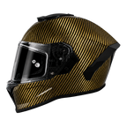 D.O.T. & ECE Daytona Viper- Gold Carbon Fiber