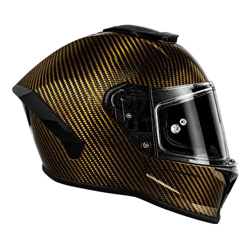 D.O.T. & ECE Daytona Viper- Gold Carbon Fiber