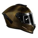 D.O.T. & ECE Daytona Viper- Gold Carbon Fiber