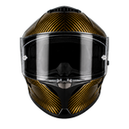 D.O.T. & ECE Daytona Viper- Gold Carbon Fiber
