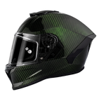 D.O.T. & ECE Daytona Viper- Green Carbon Fiber
