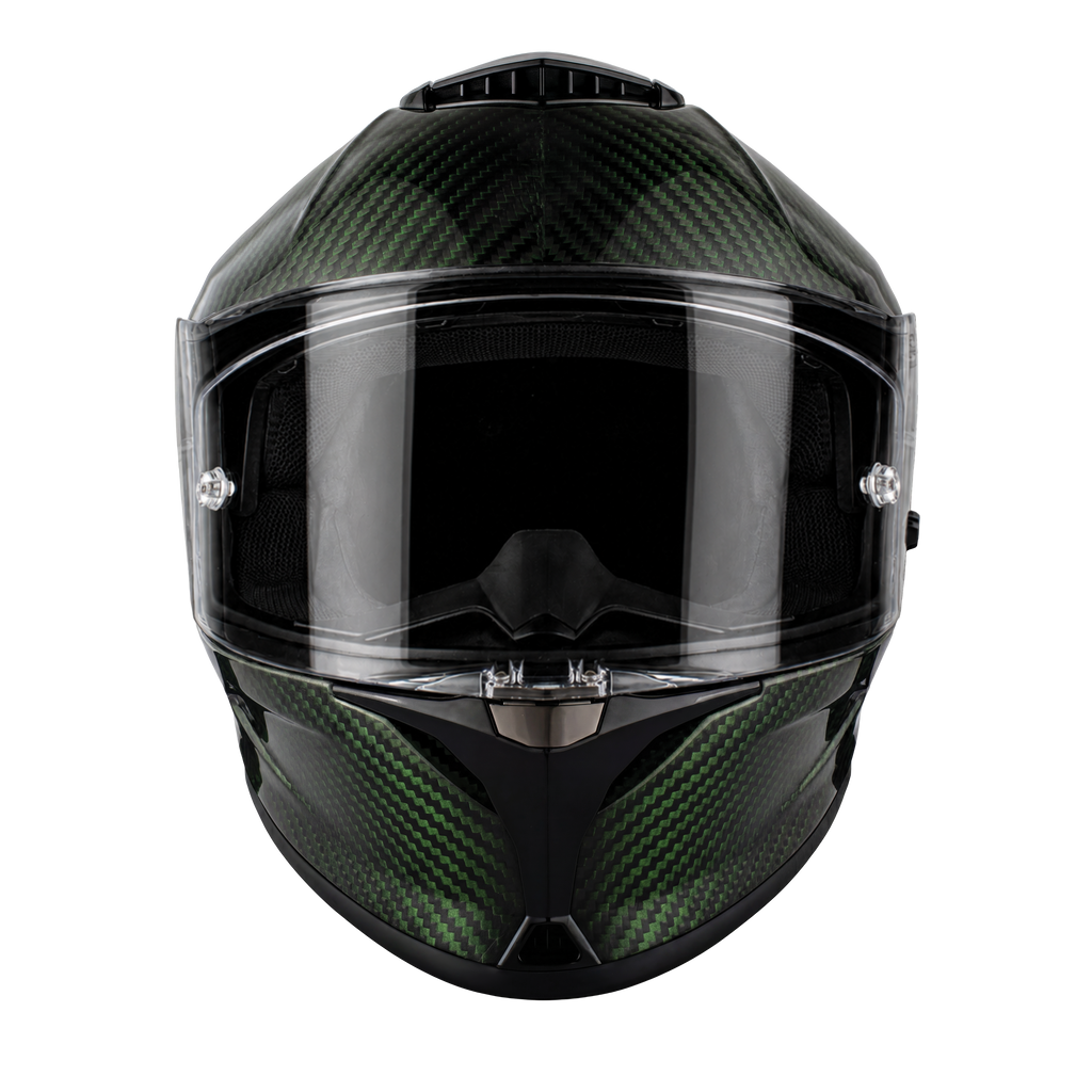 D.O.T. & ECE Daytona Viper- Green Carbon Fiber