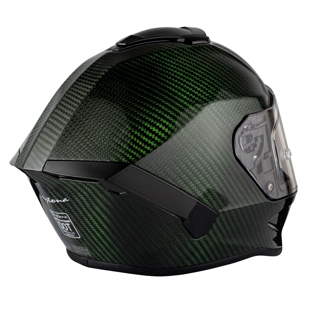 D.O.T. & ECE Daytona Viper- Green Carbon Fiber