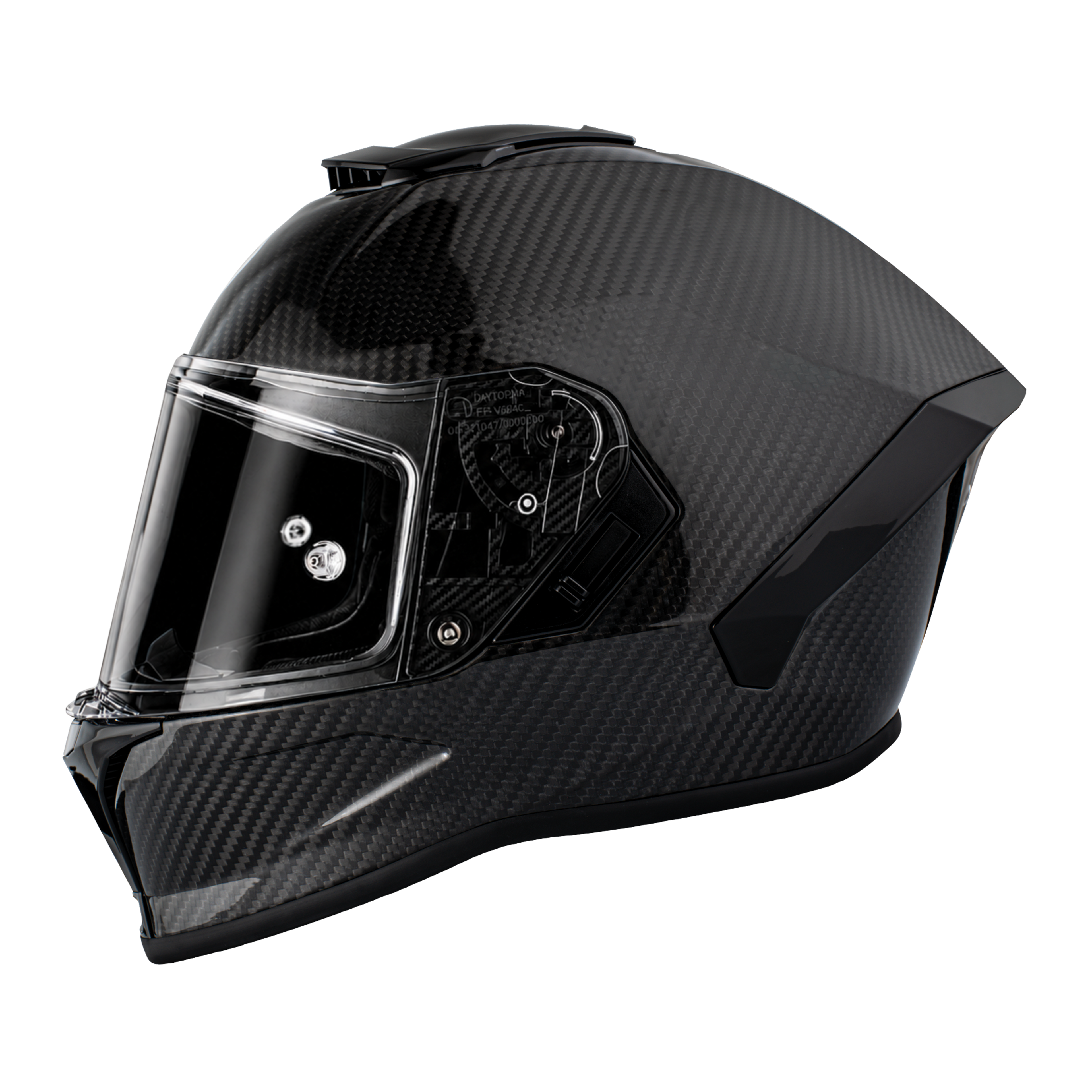 D.O.T. & ECE Daytona Viper- Grey Carbon Fiber