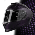 D.O.T. & ECE Daytona Viper- Purple Carbon Fiber