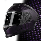 D.O.T. & ECE Daytona Viper- Purple Carbon Fiber