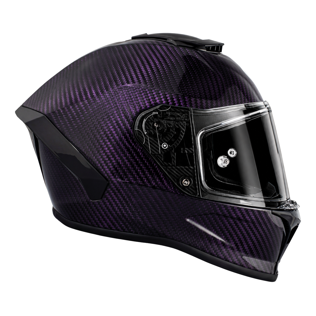 D.O.T. & ECE Daytona Viper- Purple Carbon Fiber
