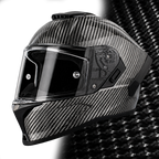 D.O.T. & ECE Daytona Viper- Silver Carbon Fiber