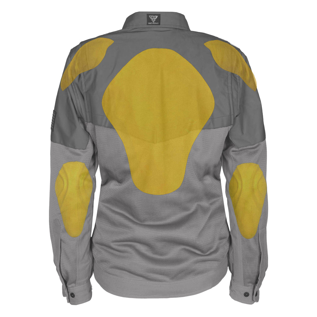Summer Mesh Reflective Shirt Dark Grey Nebula for Women
