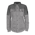 Summer Mesh Reflective Shirt Dark Grey Nebula for Women