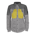 Summer Mesh Reflective Shirt Dark Grey Nebula for Women