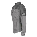 Summer Mesh Reflective Shirt Dark Grey Nebula for Women