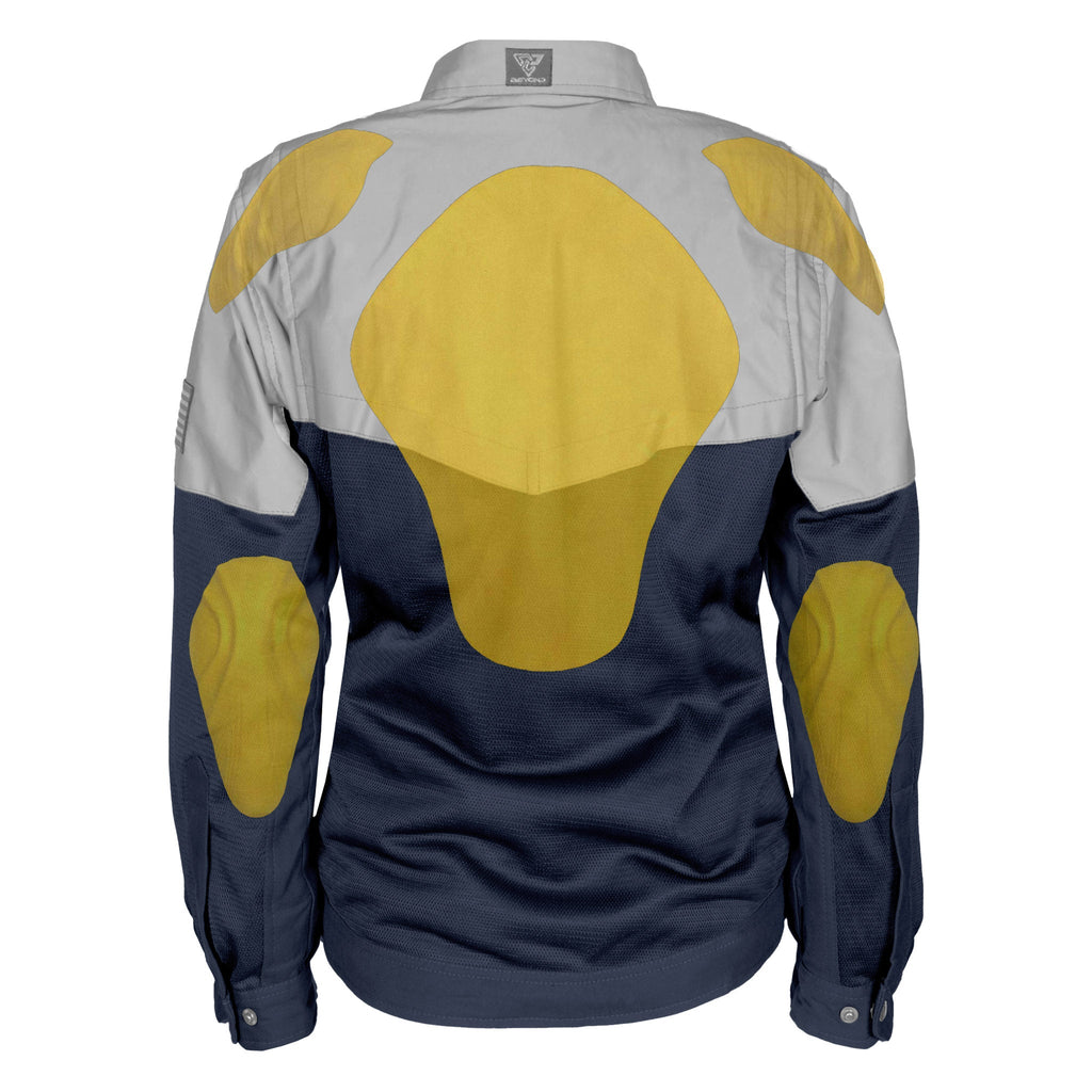 Summer Mesh Reflective Shirt Navy Blue Eclipse for Women
