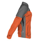 Summer Mesh Reflective Shirt Orange Nebula for Women