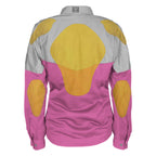 Summer Mesh Reflective Shirt Pink Eclipse for Women
