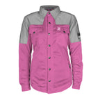 Summer Mesh Reflective Shirt Pink Eclipse for Women