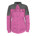 Summer Mesh Reflective Shirt Pink Nebula for Women