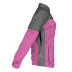 Summer Mesh Reflective Shirt Pink Nebula for Women