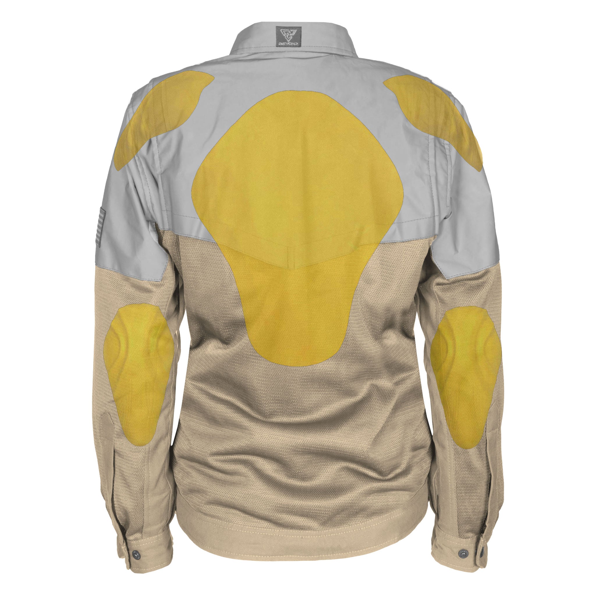 Summer Mesh Reflective Shirt Khaki Eclipse for Women