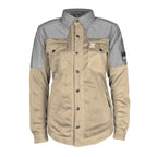 Summer Mesh Reflective Shirt Khaki Eclipse for Women