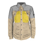 Summer Mesh Reflective Shirt Khaki Eclipse for Women