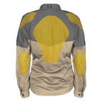 Summer Mesh Reflective Shirt Khaki Nebula for Women