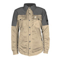 Summer Mesh Reflective Shirt Khaki Nebula for Women