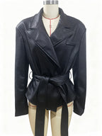 Cool Strapped Temperament Motorcycle Jacket