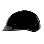 D.O.T. Daytona Skull Cap Jr.- Hi-Gloss Black