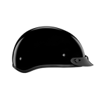 D.O.T. Daytona Skull Cap Jr.- Hi-Gloss Black
