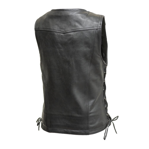 Cindy - Women's Motorcycle Sheepskin Vest