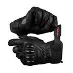 Gladiator Genuine Leather Motorcycle Gloves