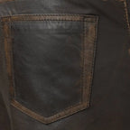 Commander Men's Leather Motorcycle Pants