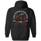 Two Wheels One Soul Hoodie