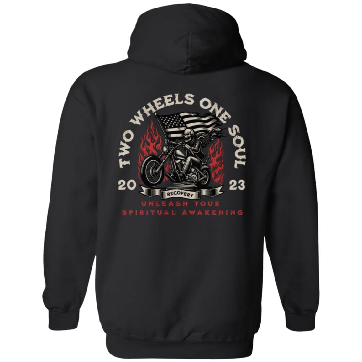 Two Wheels One Soul Hoodie