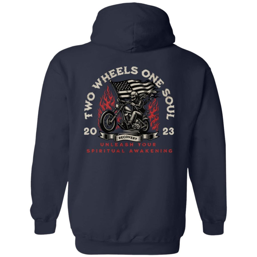 Two Wheels One Soul Hoodie