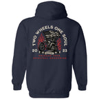 Two Wheels One Soul Hoodie