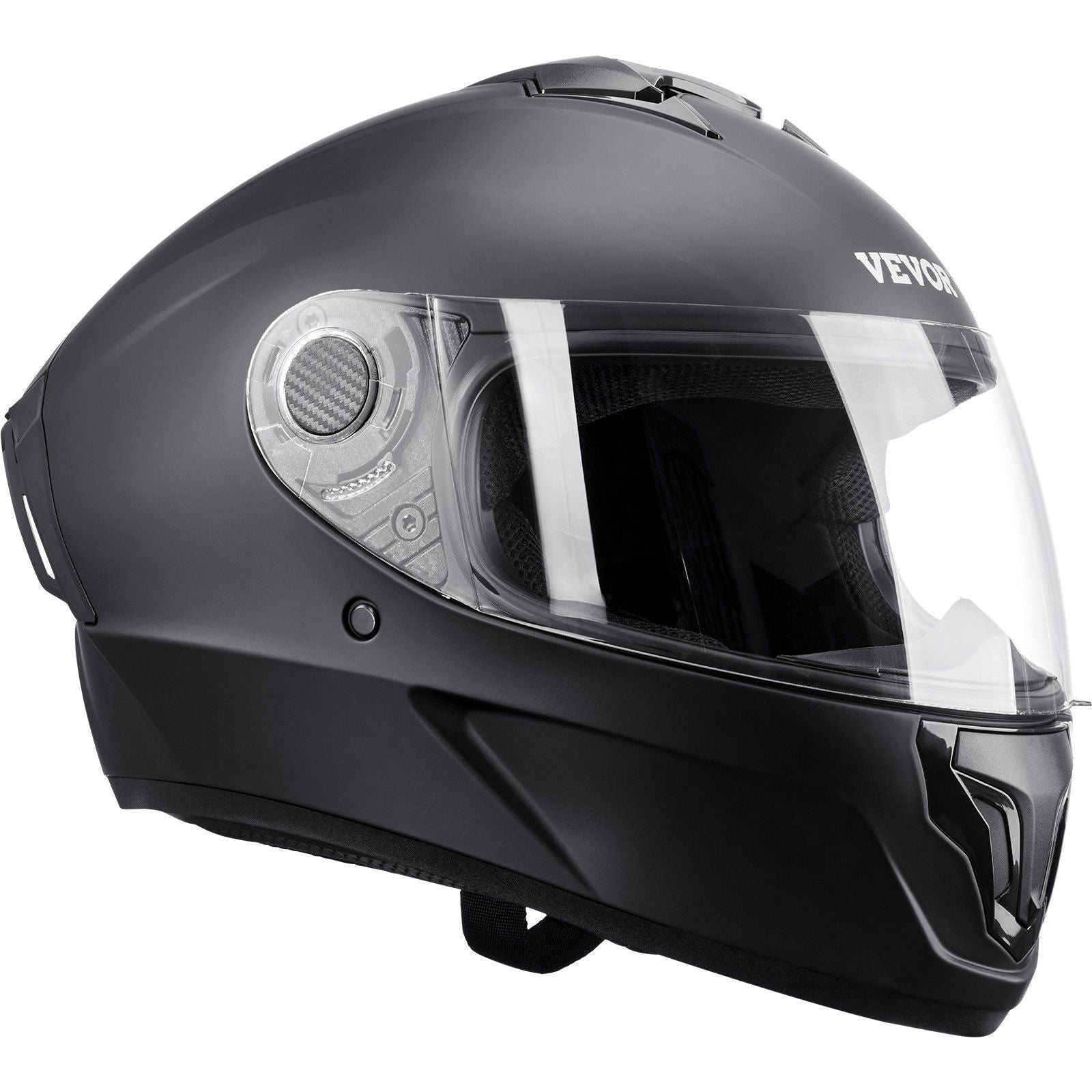 Full Face Motorcycle Helmet with Bluetooth Slot