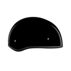 DOT Approved Daytona Skull Cap Half Shell Motorcycle Helmet - Beanie Style for Motorcycles, Cruisers, Scooters, and Mopeds W/O Visor- Hi-Gloss Black