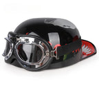 Vintage Half Motorcycle Helmet