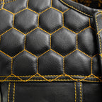 Hornet Men's Club Style Leather Vest