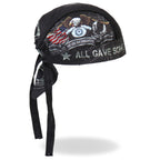 Hot Leathers Never Forgotten Lightweight Headwrap HWH1055
