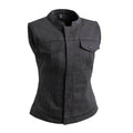 Lexy Women's Motorcycle Twill Vest