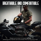 Gladiator Genuine Leather Motorcycle Gloves