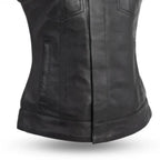 Ludlow Women's Motorcycle Leather Vest