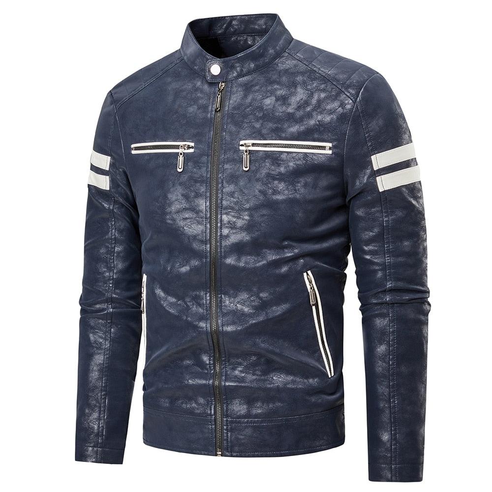 Autumn Vintage PU Leather Jacket