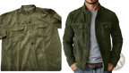 Men's Casual Faux Suede Slim Fit Motorcycle Jacket