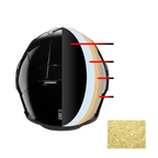 D.O.T. & ECE Daytona Glide- Hi-Gloss Black